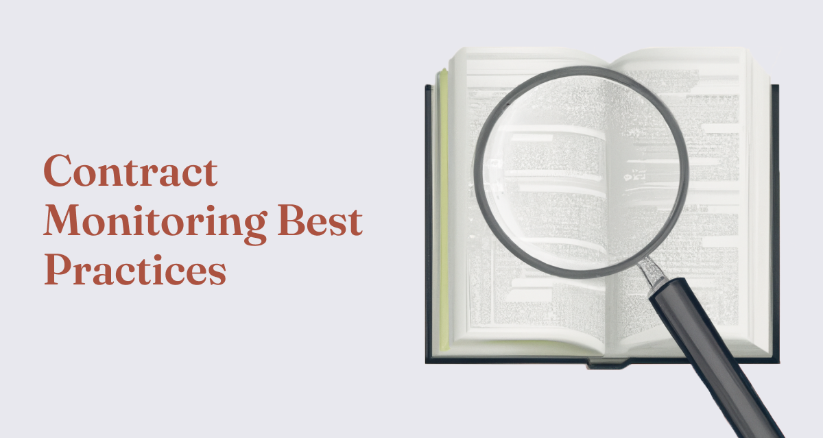 Contract Monitoring 6 Best Practices for Legal Teams